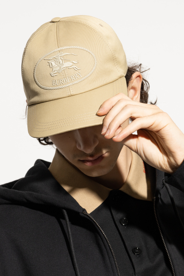Beige Baseball cap with logo Burberry - Vitkac AS